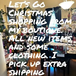 Photos of my boutique items. Clothing not in this listing